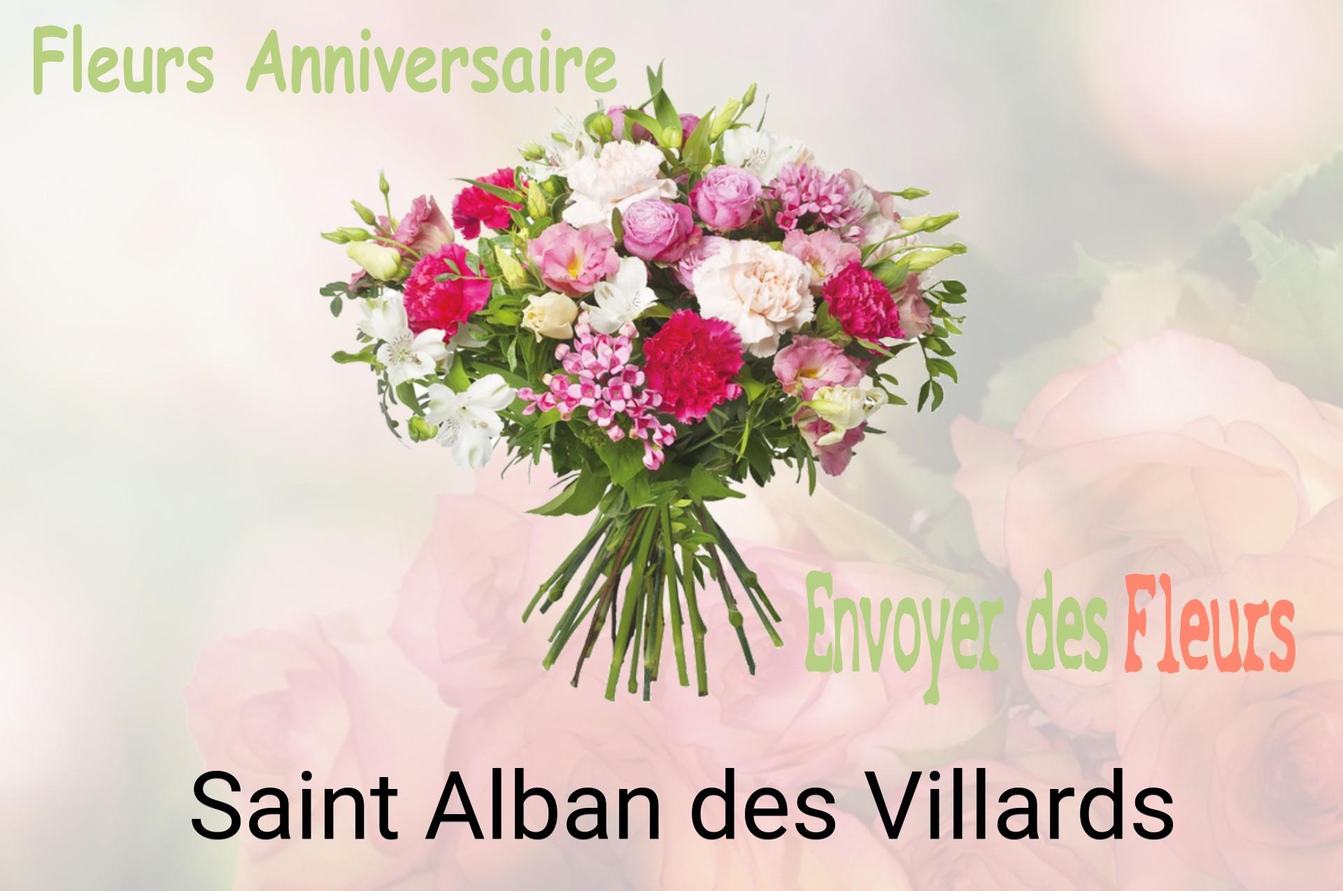 Bouquet de fleurs d’anniversaire livré à Saint-Alban-des-Villards