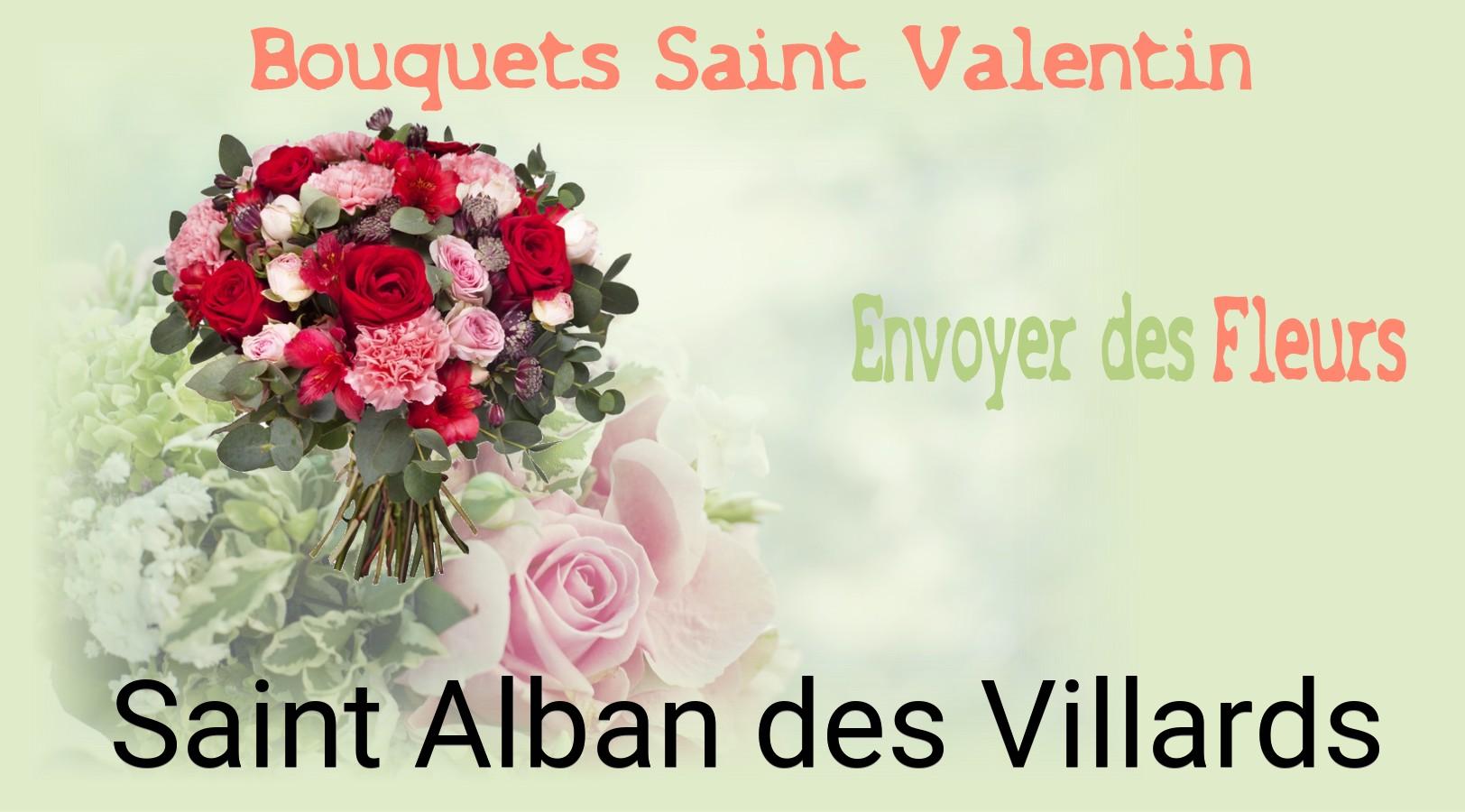 Roses de Saint-Valentin livrées à Saint-Alban-des-Villards